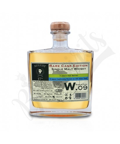 August 17th Whisky Rare Cask W.09 - Laphroaig Finish