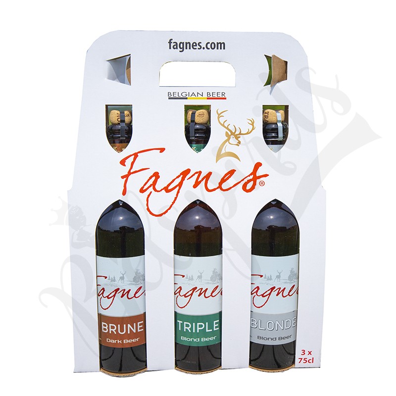 Coffret Fagnes Blonde/Triple/Brune - 3 x 75 cl