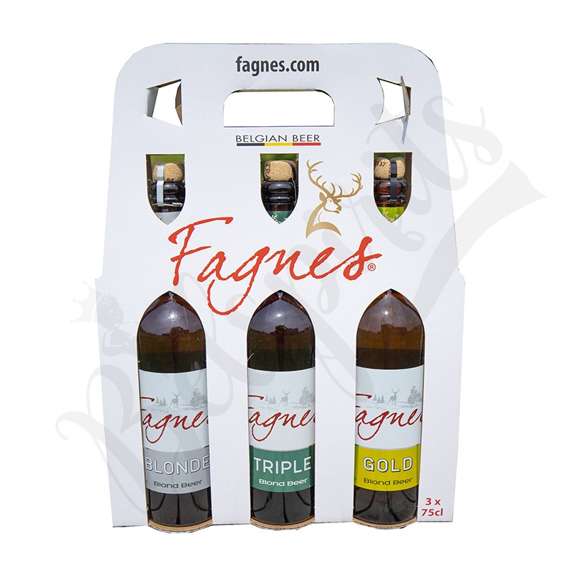 Box Fagnes Blonde/Triple/Gold - 3 x 75 cl