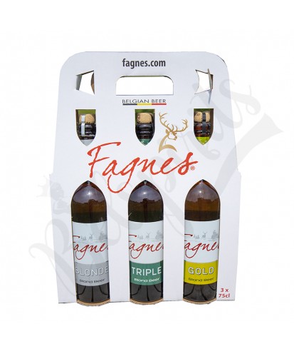 Coffret Fagnes Blonde/Triple/Gold - 3 x 75 cl