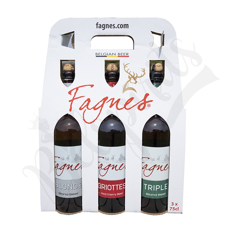 Box Fagnes Blonde/Triple/Griottes - 3 x 75 cl