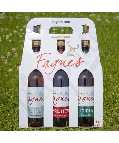 Box Fagnes Blonde/Triple/Griottes - 3 x 75 cl