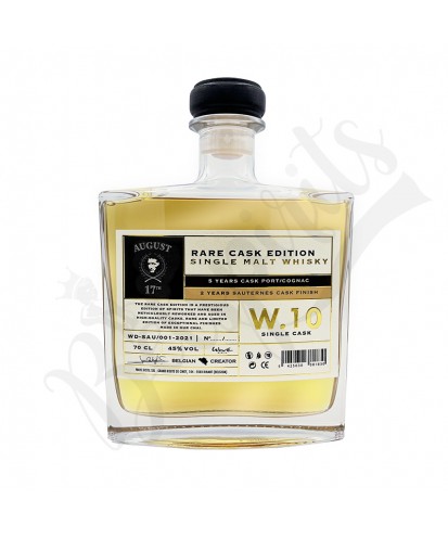 August 17th Whisky Rare Cask W.10 - Finition Sauternes