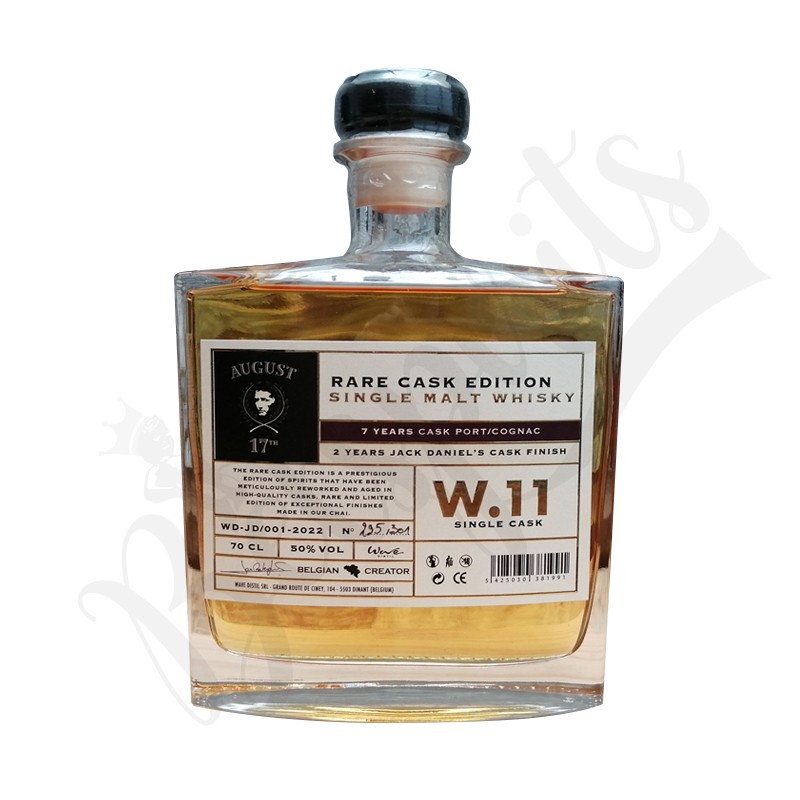 August 17th Whisky Rare Cask W.11 - Jack Daniel's Finish