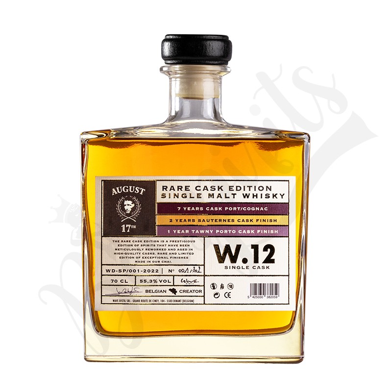 August 17th Whisky Rare Cask W.12 - Finition Tawny Porto