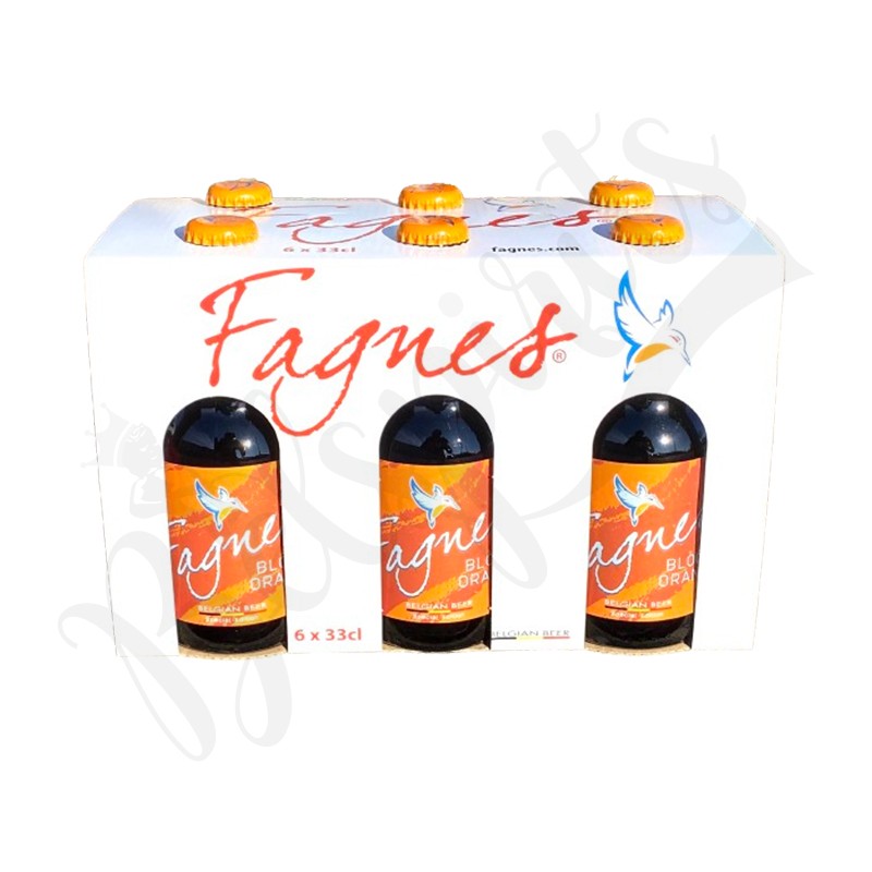 Coffret Fagnes Blood Orange - 6 x 33 cl