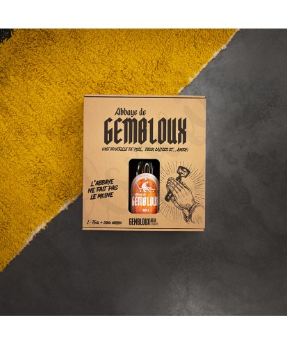 Abbaye de Gembloux Triple Box - 75 cl + 2 glazen