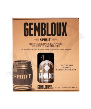 Gembloux Spirit Box - 75 cl + 2 glazen + 2 onderzetters