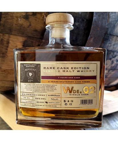 August 17th Whisky Oak Cask Wde.02 - Finition Sauternes