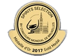 Médaille d'or 2017 - Gemblue Gin